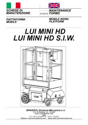 Braviisol LUI MINI HD S.I.W Maintenance Manual