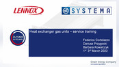Lennox 70LENX1000 Manual