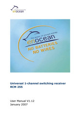 EnOcean RCM 255 User Manual