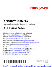 Honeywell Xenon 1902HC Quick Start Manual