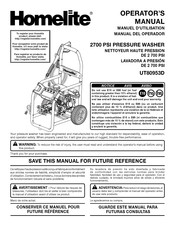 Homelite UT80953D Operator's Manual