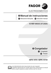Fagor 3ZFK-1875 Instruction Manual