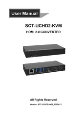syscomtec SCT-UCHD2-KVM Manual