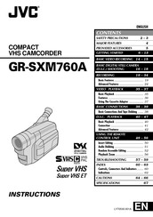 JVC GR-SXM760A Instructions Manual