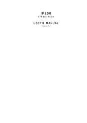 Hatteland IP200 User Manual