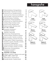 Hans Grohe Logis 71311000 Instructions For Use/Assembly Instructions