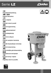Lescha LZ Series Original Instructions Manual