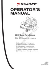 Murray E20M42 Operator's Manual