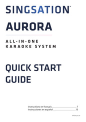 Singsation AURORA Quick Start Manual