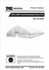 TMG TMG-GH2580 Product Manual