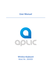 APLIC 304305 User Manual
