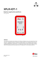 u-blox XPLR-IOT-1 User Manual