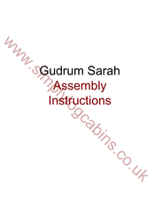 Simply Log Cabins FRL28-4530 Installation Manual
