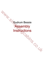 Simply Log Cabins Pavilion PAV-5546 Installation Manual