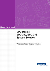 Advantech EPD-232 User Manual