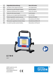 GÜDE LS 18-0 Translation Of The Original Instructions