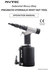 Rivtec RNT 120 Operation Manual
