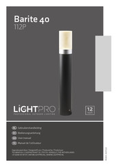 LightPro Barite 40 112P User Manual