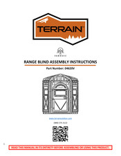 TERRAIN VANROVE 04620V Assembly Instructions Manual