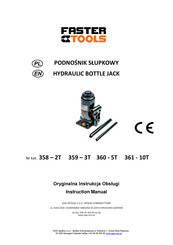 FASTER TOOLS 360-5T Instruction Manual