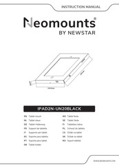 Newstar Neomounts IPAD2N-UN20BLACK User Manual