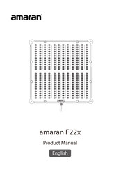 amaran F22x Product Manual
