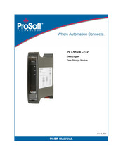 ProSoft Technology PLX51-DL User Manual