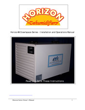 Ace Horizon Series Installation And Operation Manual
