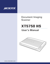 Microtek XT5750 HS User Manual