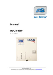 Axel Semrau ODOR easy Manual