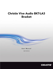 Christie Vive Audio BKT-LA3 User Manual