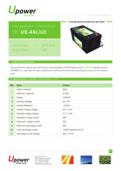 Upower Ecoline UE Series Quick Start Manual