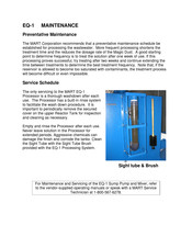 Mart EQ-1 Quick Start Manual