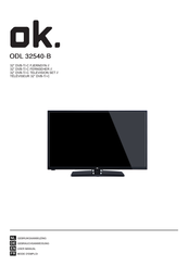 Ok. ODL 32540-B Manuals | ManualsLib