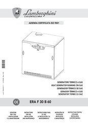Lamborghini Caloreclima ERA F 30 B 60 Instructions Manual