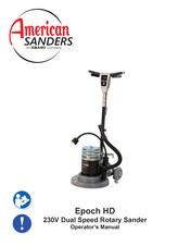 Amano American Sanders Epoch HD Operator's Manual