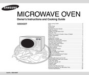 Samsung GE83GDT Owner's Instructions And Cooking Manual