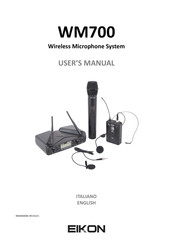 Eikon WM700 User Manual