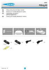 Prorack K391 Fitting Instructions Manual