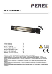 Perel PHW2000-G-RC2 User Manual