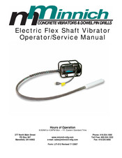 Minnich 2000 Series Operators & Service Manual