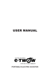 e-TWOW S2 GTS User Manual