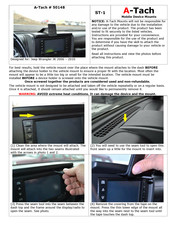 A-Tach Mounts ST-1 Instructions