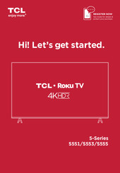 TCL 65S555 Let's Get Started