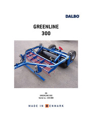 DALBO GREENLINE 300 Manual
