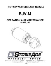 StoneAge BJV-M Operation And Maintenance Manual