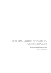 Syntacore SCR1 SDK Quick Start Manual