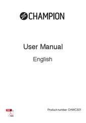 Champion CHWC301 User Manual