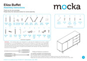 Mocka Eliza Buffet Assembly Instructions Manual