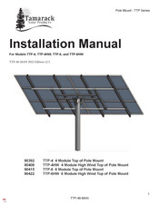 Tamarack Solar TTP-4HW Installation Manual